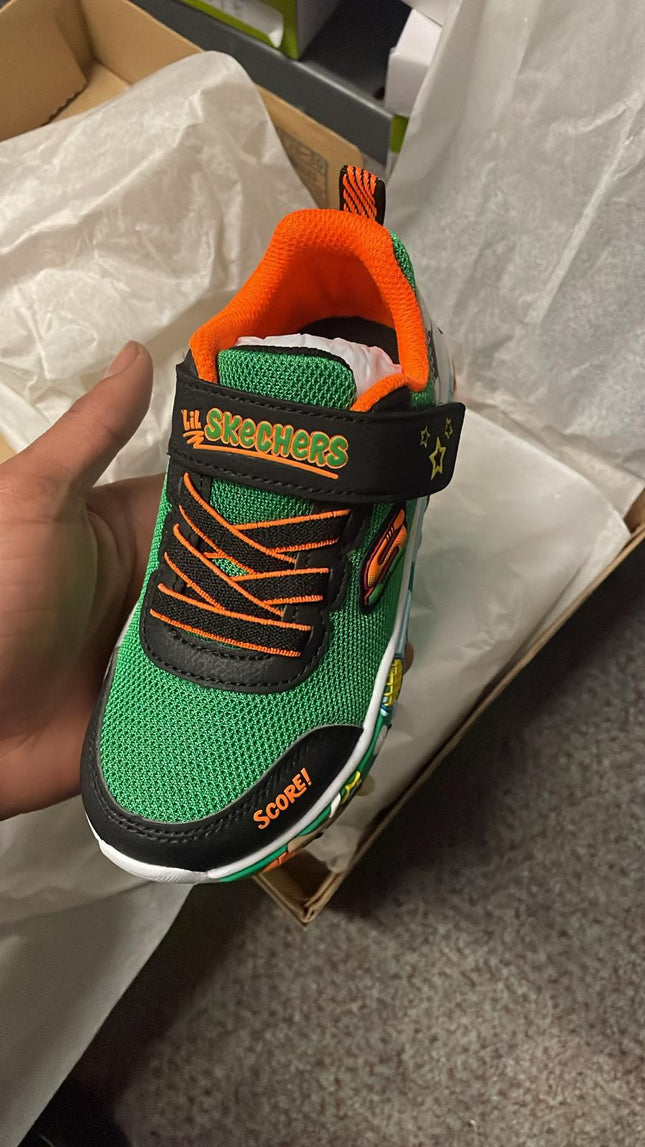 Sketcher Play Scene Shoe - Green/Multi