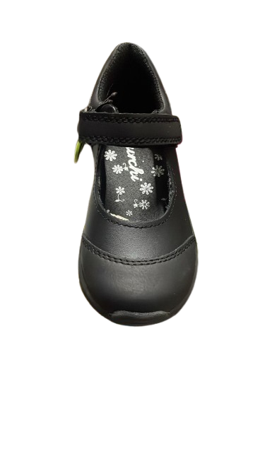 Lurchi Nino Barefoot Suede and Nappa Leather Shoes - Black