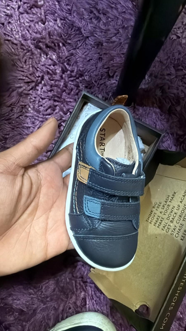 Start-Rite Playhouse Boys Leather Shoes – Navy