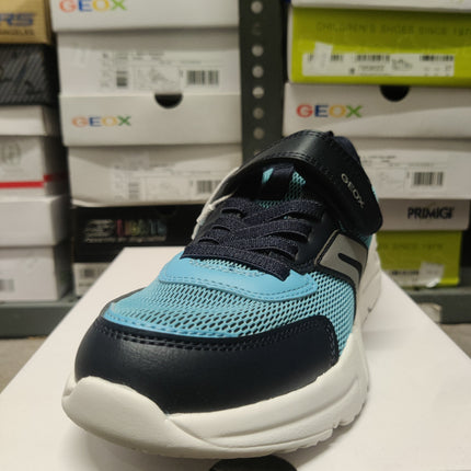 Geox Boys' Loftus Kids Shoes - Sky/Navy