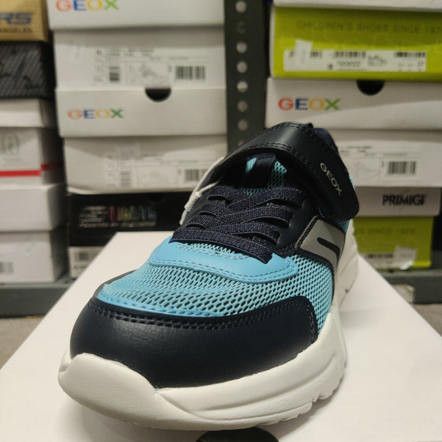 Geox Boys' Loftus Kids Shoes - Sky/Navy