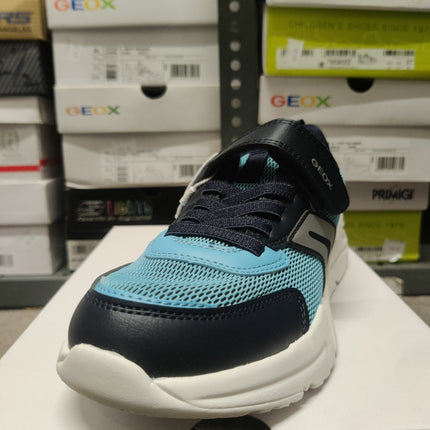Geox Boys' Loftus Kids Shoes - Sky/Navy
