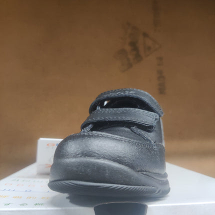 Geox Boys' Xunday SMO Leather Shoes – Black