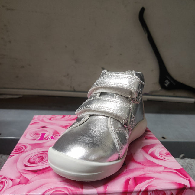 Lelli Kelly Girls’ Metallic Agrento Shoes - Silver/White