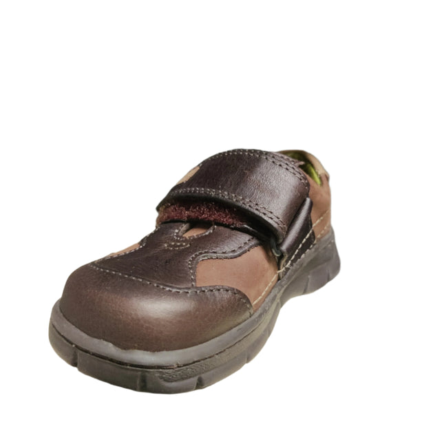 Start-Rite Boys’ Flower Creeper Leather Shoes - Brown