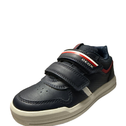 Geox Boys' Arzach Kids Shoes - Navy/Red