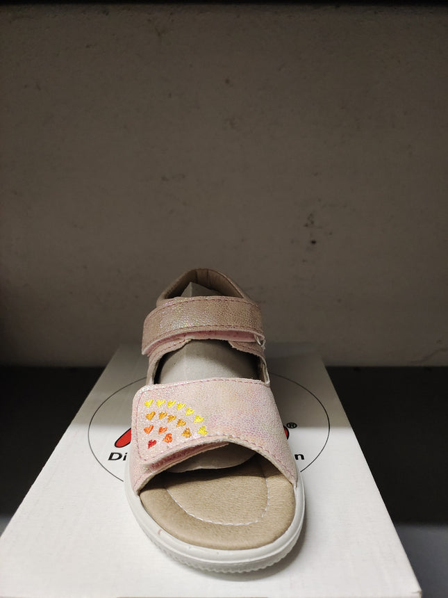 Ricosta Hana Girls’ Leather Sandals – Nude