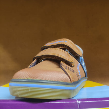 Pablosky Boys’ PU Leather Shoes – Brandy