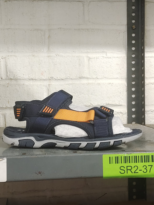 Start-Rite Boys’ Sandals - Navy/Gray/Orange