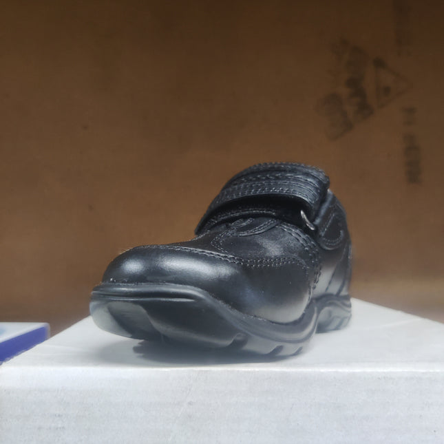 Norvic Spooks Leather Kids’ Shoes - Black