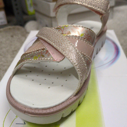 Primigi Girls' Leather Sandals - Fuchsia