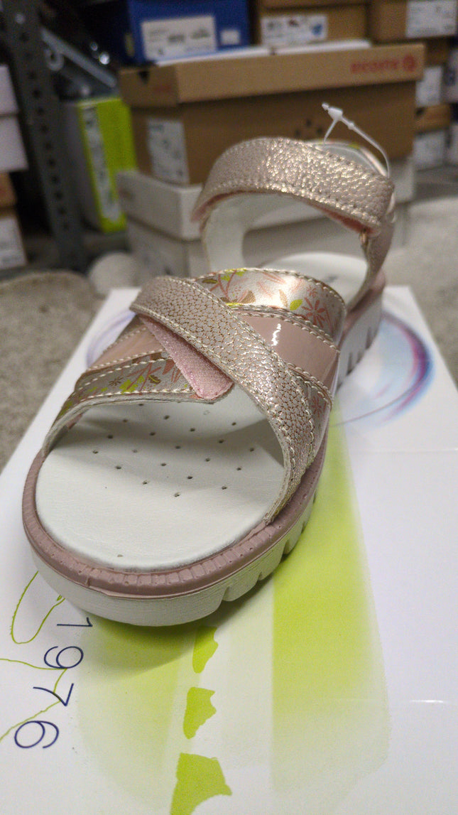 Primigi Girls' Leather Sandals - Fuchsia