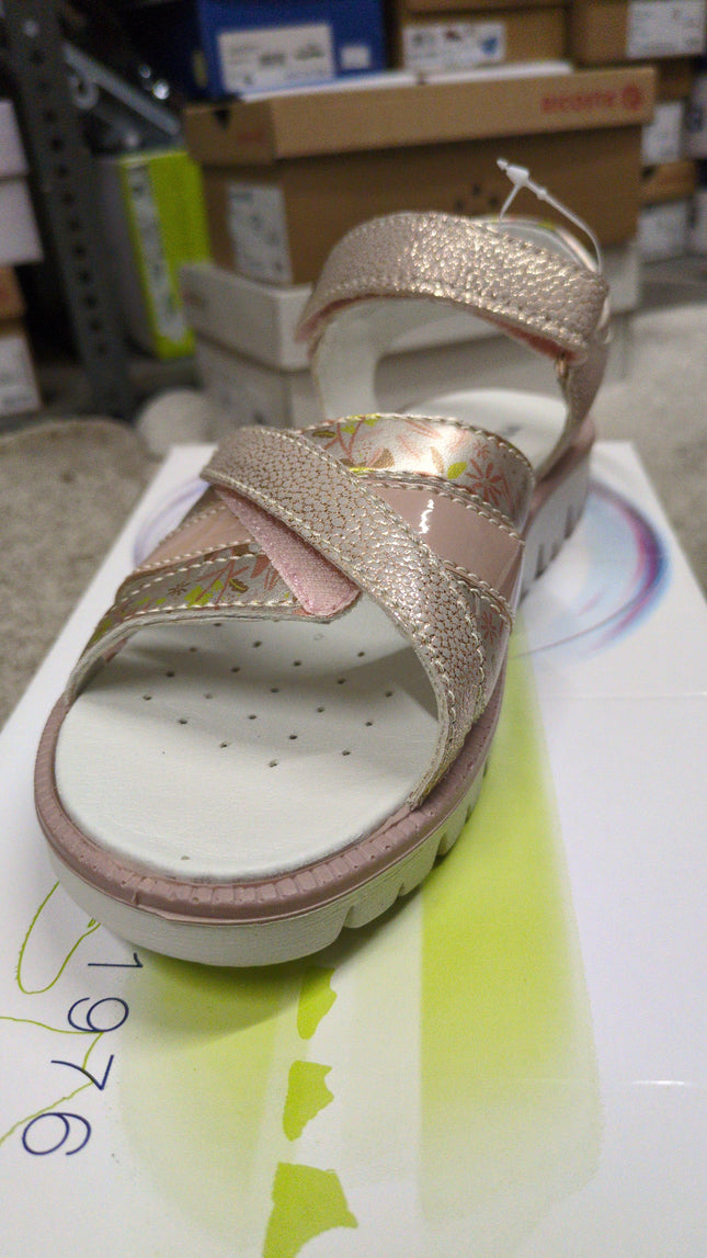 Primigi Girls' Leather Sandals - Fuchsia