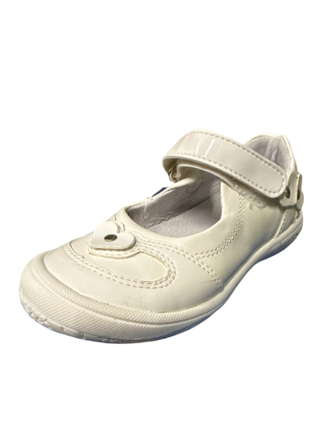 Richter Girls' Lack Leather Kids Shoes - White