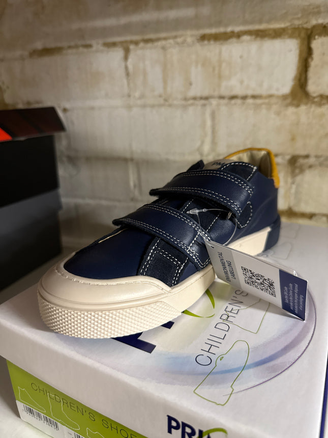 Primigi Boys’ Nappa Soft Leather Shoes – Navy