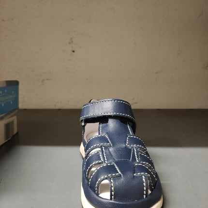 Naturino Pueblo Boys’ Leather Sandals – Blue