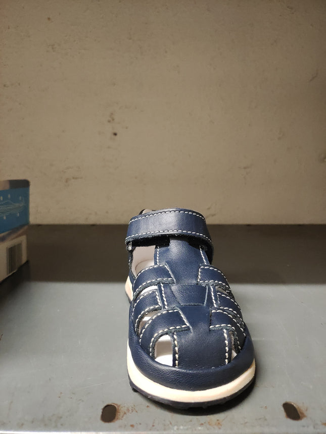 Naturino Pueblo Boys’ Leather Sandals – Blue