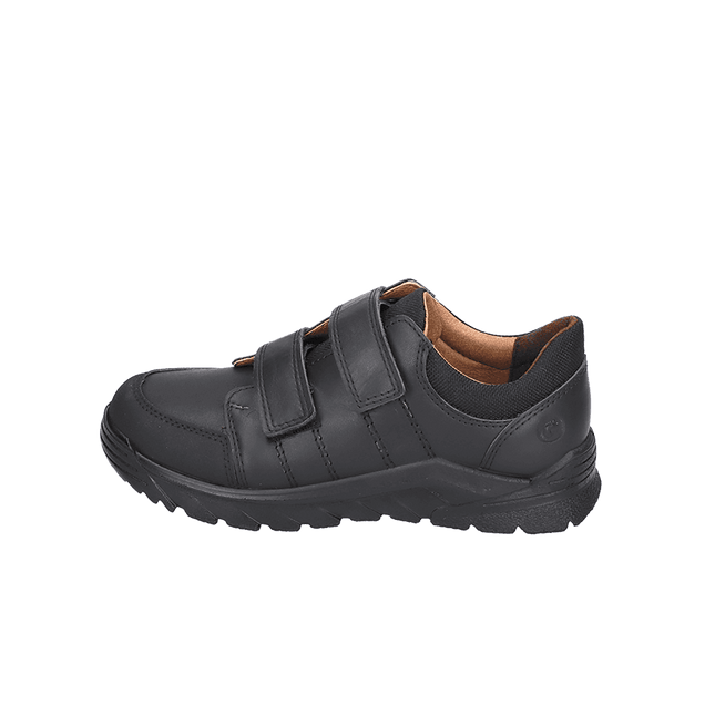 Ricosta Boys’ Johno Leather School Shoes – Black
