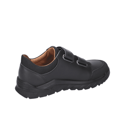 Ricosta Boys’ Johno Leather School Shoes – Black
