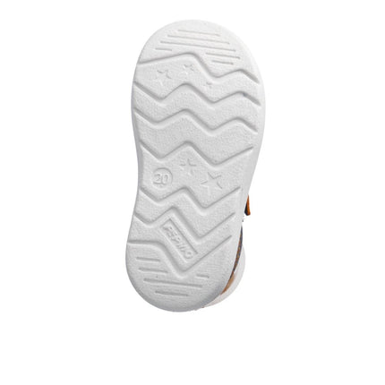 Ricosta Nippy Navy/Orange Classic Kids Double Strap Trainer Shoes