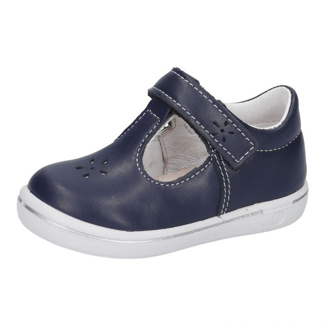 Ricosta Girls' Winona Mittel Leather Shoes - Nautic Blue