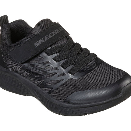 SKECHERS MICROSPEC – TEXLOR BLACK BOYS SHOES