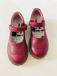 Bo Bell Girls' Patent D. Leather Shoes - Pinkish Purple