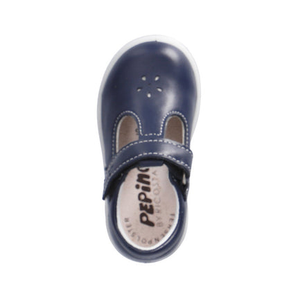 Ricosta Girls’ Winona Leather Kids Shoes - Navy