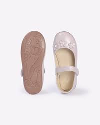 Primigi Girls' Capra Morbidoen Leather Kids Shoes - Beige
