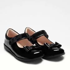 Primigi Girls' Vernice Leather Kids Shoes - Black