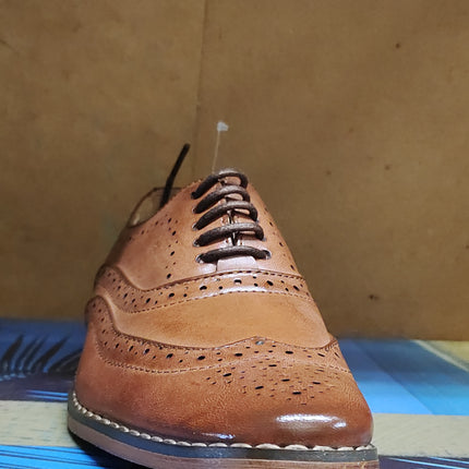 Goor Formal Leather Shoes – Brown