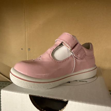 Ricosta Pepino Girls' Ricosta Lack Leather Kids Shoe - Mittel Blush