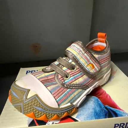 Primigi Boys’ Sport Canvas Rigato Kids Shoes - Multi