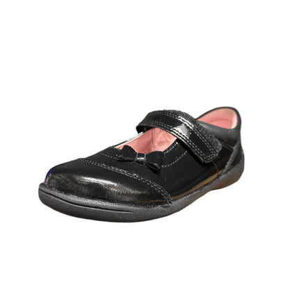 Start Rite Girls' Twizzle Patent Leather Kids Shoes - Black
