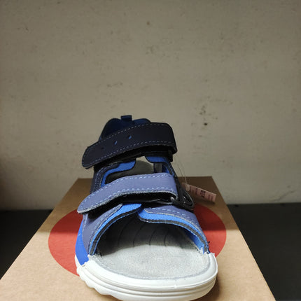 Ricosta Boys’ Kent Surf Leather Sandals – Nautic Blue