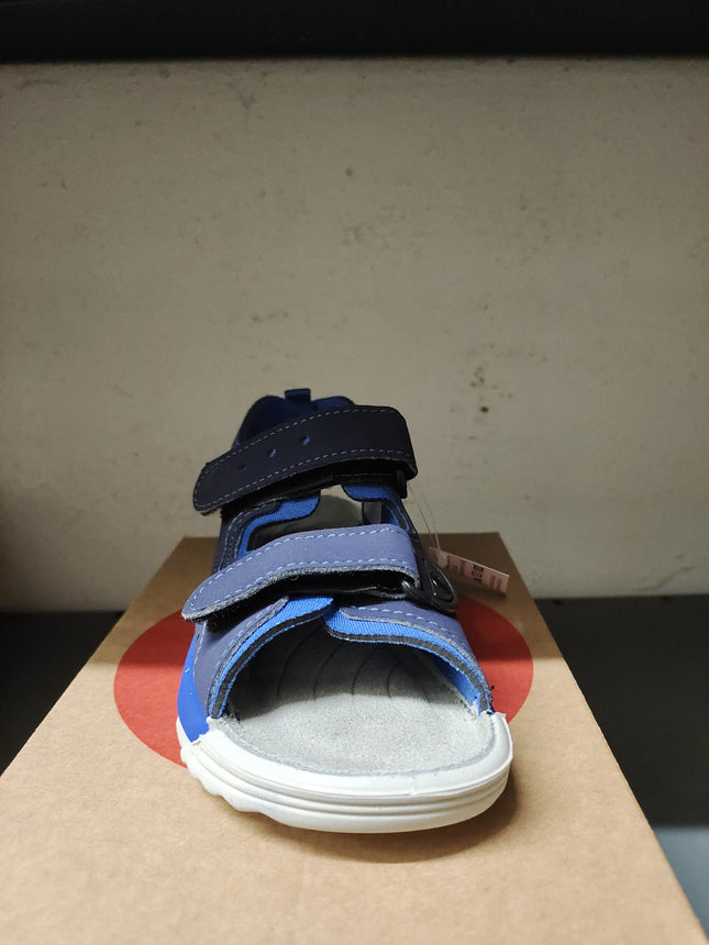 Ricosta Boys’ Kent Surf Leather Sandals – Nautic Blue