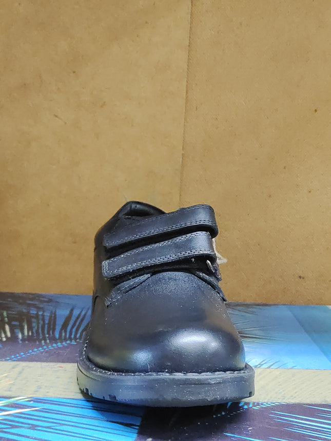 Hush Puppies Boys' Barry Junior School Shoes – Black