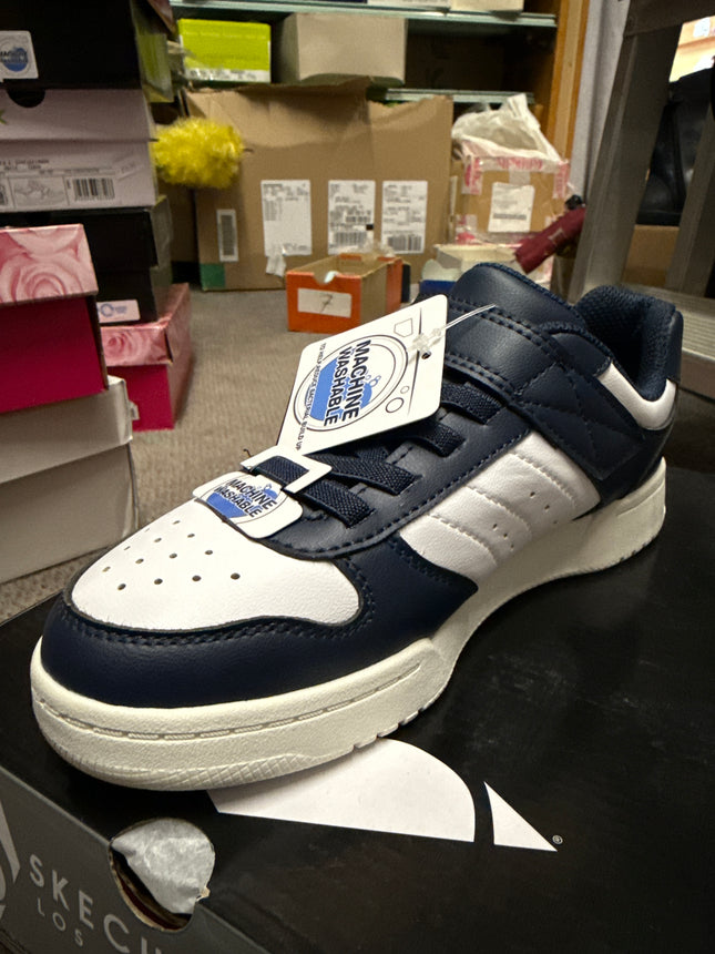 Skechers Boys’ Quick Street Kids Shoes - Navy/White